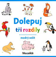 Dolepuj tři rozdíly - modrý sešit 3 + - Kniha