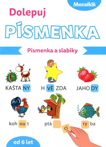 Dolepuj písmenka - Písmenka a slabiky - Kniha - Main image