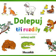 Dolepuj tři rozdíly - zelený sešit 3 + - Kniha