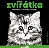 Zvířátka - zelená knížka - kontrastní obrázky pro miminka - Kniha