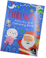 Excellent Vánoční omalovánky a aktivity - Santova kniha plná úkolů - Omalovánky