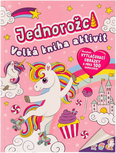 Jednorožci Velká kniha aktivit - Kniha - Main image