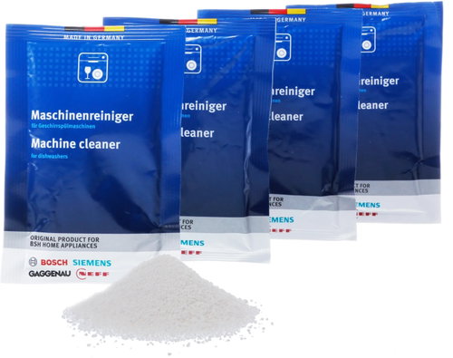 BOSCH 00312629 Čisticí prostředek na myčky (sada 4 ks) - Kitchen Appliance Cleaner - Main image