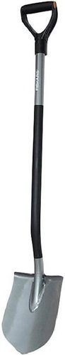 Fiskars Ergonomic Garden Spade (Pointed) 131410 - Spade - Main image