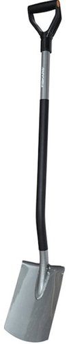 Fiskars Ergonomic Garden Spade (Straight) 131400 - Spade - Main image