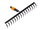Fiskars QuikFit™ Soil Rake (16 Prongs) 1000654