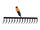 Fiskars QuikFit™ Soil Rake (14 Prongs) 1000653