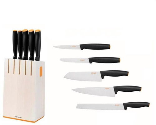 Fiskars NEW FunctionalForm Knife Block 1014209 - Knife Set - Main image