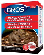 Rodenticíd BROS mäkká návnada na myši a potkany 150 g - Rodenticíd