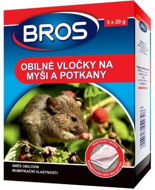 Rodenticide BROS cereal flakes for mice and rats 5x20g - Rodenticide