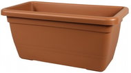 ANTHEA plastic terracotta box 60x32x28cm - Flower Box
