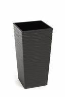 LAMELA Finezia Long notch 300 × 300 mm, graphite - Flower Pot