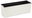 Indented, 19 x 56 cm, height 19.5 cm, cream