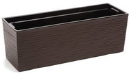 LAMELA Chest BEGONIA DLUTO - notched, 190 × 560 mm, mocha - Flower Box