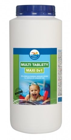 MULTI MAXI Tablets 5-in-1, 1kg - Pool Chemicals - Main image