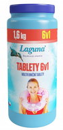 LAGUNA Tablets 6v1 multifunction 1.6kg - Pool Chemicals
