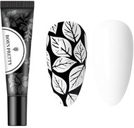 BORN PRETTY Stamping gel 13, white - Nail Decoration