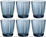 BORMIOLI PULSAR Jars 300ml, blue, 6-pack - Glass Set