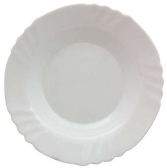 BORMIOLI Deep Glass Plates EBRO 23.5cm, 6-pack - Set of Plates - Main image