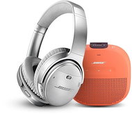 Bose QC 35 II Silver and Bose SL Micro Orange - Set