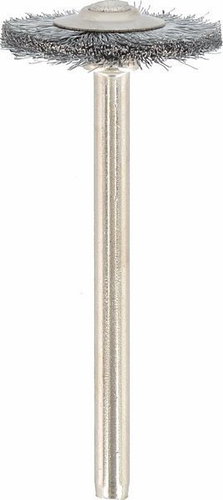 DREMEL szénacél drótkefe, 19 mm - Csiszolókefe - Fő fotó