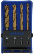 DREMEL Set - 4 Wood Drills - Wood Drill Bit Set