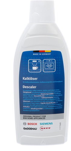 BOSCH 00312521 Liquid descaler for coffee machines, kettles and steam ovens 500 ml - Limescale Remover - Main image