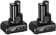 BOSCH Professional 2x akumulátor GBA 12V, 6 Ah 1.600.A00.X7M - Nabíjecí baterie pro aku nářadí