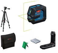 BOSCH Professional Kreuzlaser GLL 20-22 G + LB10 + BT150 + TP, 0.601.065.601 - Linienlaser