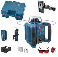 BOSCH Professional Stavební rotační laser GRL 300 HV + LR 1 Lboxx, 0.601.061.504 - Rotační laser