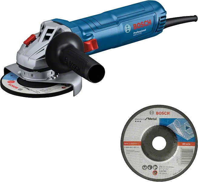 BOSCH 06013A6100 GWS 12-125 Professional, átmérő 125 mm