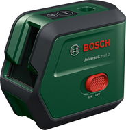 BOSCH Laser Level UniversalLevel 2 0.603.663. FZ0 2× batéria 1,5 V LR06 (AA) - Krížový laser
