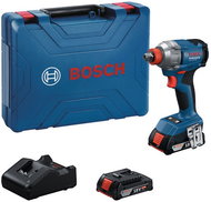 BOSCH Professional Impact wrench AKU with case GDS 18V-350 Solo, 0.601.9N2.122 (2 × 2 Ah) - Impact Wrench 