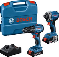 BOSCH Sada aku nářadí  GDR 18V-215 + GSB 185-LI (2 × GBA 18V 20Ah; GAL 18V-20, kufr) 0.601.9N2.024 - Sada aku nářadí