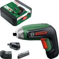 BOSCH Cordless Screwdriver IXO 8, Bit Set, Angle and Eccentric Attachment 0.603.9G4.001 (1×2Ah) - Cordless Screwdriver