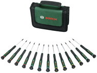 BOSCH Sada přesných šroubováků SL/PH/TX/HEX, látková taška, 13 ks 1.600.A02.Z9N - Screwdriver Set