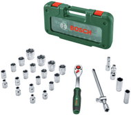 BOSCH Sada s ráčnou 1/2", nástrčné hlavice 8–32 mm, 2 prodlužovací tyče, pouzdro 25 ks 1.600.A02.Z9F - Socket Wrench Set