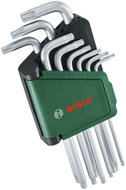 BOSCH Sada klíčů Torx, TX8–TX40, organizér, 9 ks 1.600.A02.Z9C - Sada torx klíčů