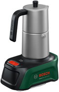 BOSCH Moka konvička AKU EasyMoka 18V-2 Inox 0.603.9E4.100 (bez AKU) - Moka Pot