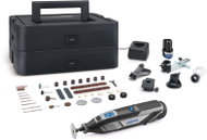 DREMEL 8240 cordless, 65 accessories, 5 attachments, case F.013.824.0JP, 2 × 2Ah - Straight Grinder