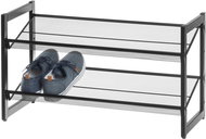 4Living MIMMI Metal shoe rack, 2 levels, 74 cm - Shoe Rack