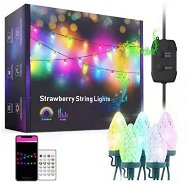 BOT Chytrý LED vánoční a párty řetěz Strawberry SL2 10 metrů Tuya RGB WiFi a BT - Light Chain