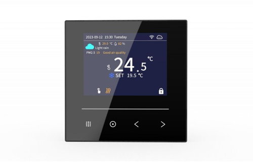 BOT WiFi Room Thermostat Tuya RT2 3A Black - Thermostat - Main image