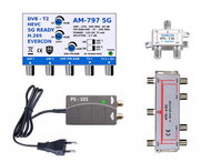 EVERCON antenna set for 8 TV 797-101-8 - TV Antenna