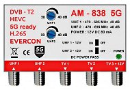EVERCON antenna amplifier AM-838 5G without power supply - Antenna Amplifier