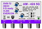 Antenna Amplifier EVERCON antenna amplifier AM-424 5G without power supply - Anténní zesilovač