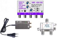 EVERCON anténní set 20 dB pro 3 TV 424-101-3 - Anténní zesilovač