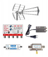 EVERCON antenna set for weak signal KOM-838-101-3-TESLA - Antenna Amplifier