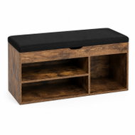 BOXIMO TRIA shoe rack with seat, 80 × 30 × 43cm - Shoe Rack