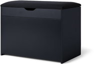 BOXIMO Scala Shoe rack with seat and pull-out shelves 57 × 30 × 53 cm, black - Shoe Rack